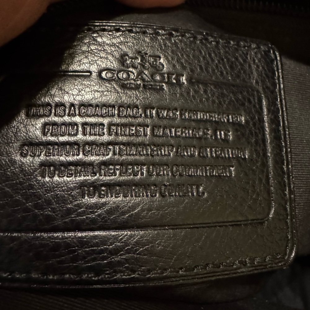 EUC Coach Metropolitan Brief In Signature Sport Calf Leather - Picture 8 of 8